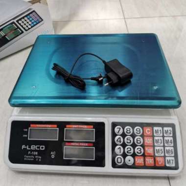 TIMBANGAN DIGITAL GSF - FLECO-KIMITSU TIMBANGAN BUAH LAUNDRY 40 KG GARANSI 3 BULAN FLECO