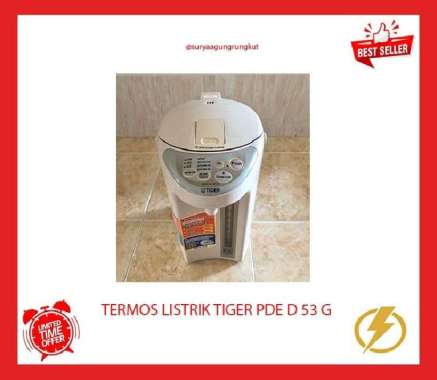 TERMOS LISTRIK TIGER 5.3 LITER - PDE D 53 G