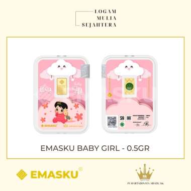 EMASKU Baby Girl/Hampers Bayi/Hampers/Kado Kelahiran 1gr