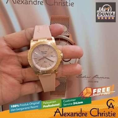 JAM ALEXANDRE CHRISTIE WANITA 6141 L6 AC 6141 JAM TANGAN ALEXANDRE CHRISTIE WANITA ORIGINAL CT RS JA