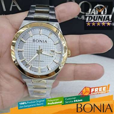 JAM BONIA ORIGINAL - BONIA BNR192-1112 ROSSO BONIA BNR 192 1112 BONIA BNR192-1112 JAM TANGAN PRIA CT
