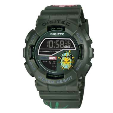 JAM TANGAN DIGITEC HULK MARVEL EDITION ORIGINAL - JAM DIGITEC DG5201T GR DIGITEC DG5201 JAM DIGITEC 