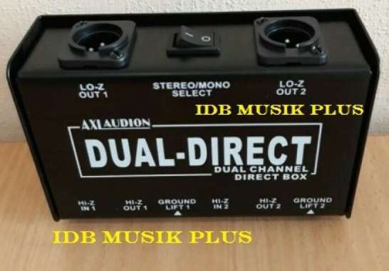 DI BOX DIRECT BOX PASIF AXL AUDION DB03 DB 03 AXL AUDION