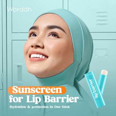 GLAM - WARDAH Lip Barrier Sunscreen SPF 30 PA+++ - Pelembab Bibir dan Menghidrasi Bibir