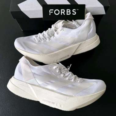 Adidas Adizero Adios Pro 4 Triple White || core black y3 all