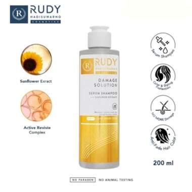 Rudy Hadisuwarno Cosmetics Damage Solution Serum Shampoo 200 ml