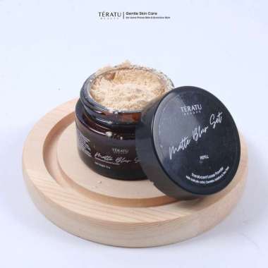 GLAM - TERATU BEAUTY 15 gr Matte Blur Set Translucent Loose Powder with Salicylic Acid, Centella Asi