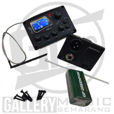 ORIGINAL!!! Preamp Eq Tuner Gitar Akustik Elektrik Cowboy AW-1 Import Cowboy AW-1