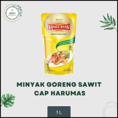 MINYAK GORENG SAWIT HARUMAS 1 L MURAH !!