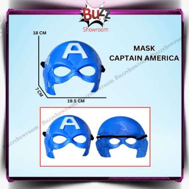 Tameng Captain America Avengers Perisai Kapten Amerika Mainan Anak Shield MASK CpAmerica Polos