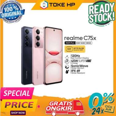 REALME C75X 8/128 NEW GARANSI Coral Pink