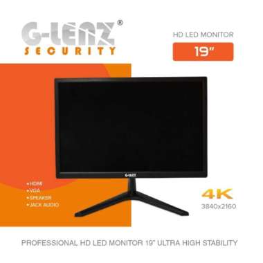TECHNO GLENZ SECURITY MONITOR LED 19 Inch 4K
