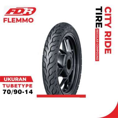 BAN MOTOR FDR FLEMMO UKURAN 70/90 80/90 90/90 RING 14 TUBETYPE 70/90-14