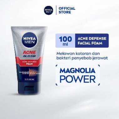 Nivea men facial foam 100 ml acne oil clear