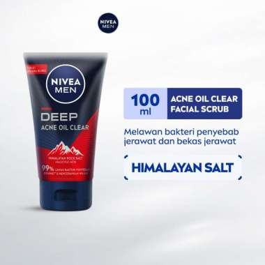 Nivea men facial foam 100 ml deep acne attack