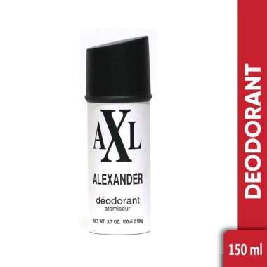 AXL ALEXANDER Body Spray Hitam / Putih 150 ml Parfum PUTIH AXL