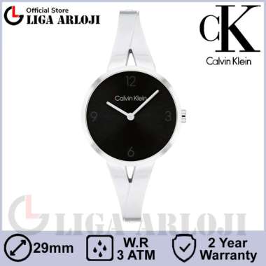 CALVIN KLEIN 25100026 Jam Tangan Wanita Analog Stainless Steel Original CK