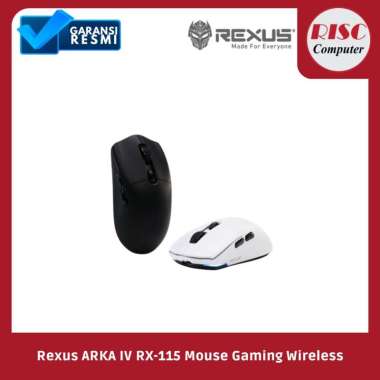 Rexus Arka IV RX-115 Mouse Gaming Wareless Bluetooth RX115 Triple Connection