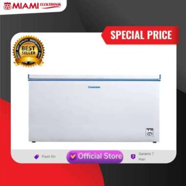 CHANGHONG Chest Freezer 600L - CBD 680 / Chest Freezer Changhong CBD680 600Liter / Freezer Box Chang