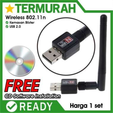 Dongle ANTENNA Adaptor WiFi Wireless USB Adapter receiver antena PC