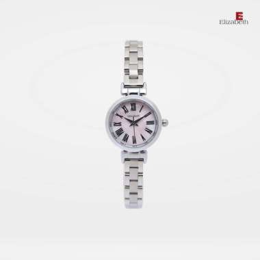 Jam Tangan Wanita - Elizabeth | Chain Strap 2201-0859 Silver-Purple