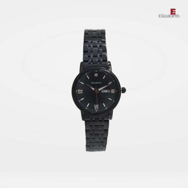 Jam Tangan Wanita - Elizabeth | Marble Strap 2201-0903 Silver