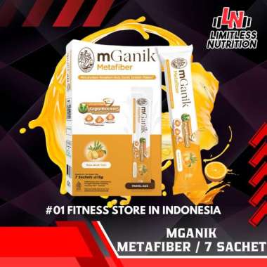 MGANIK METAFIBER DIABETES 105gr - Sugar Blocker Meta Fiber Drink Fibre 7 Sachet