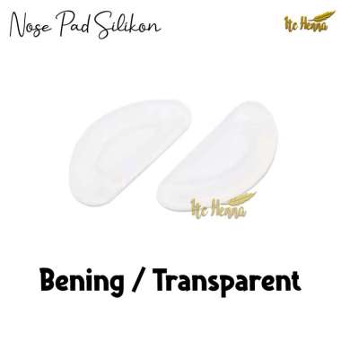 1 Pasang Nose Pad Kacamata Penyangga Hidung Pencegah Turun / Penyangga Kacamata Anti Melorot / Nose