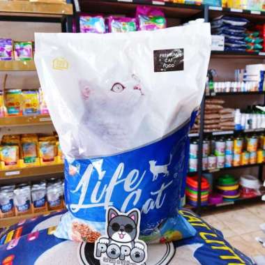 pakan makanan kucing life cat 1kg