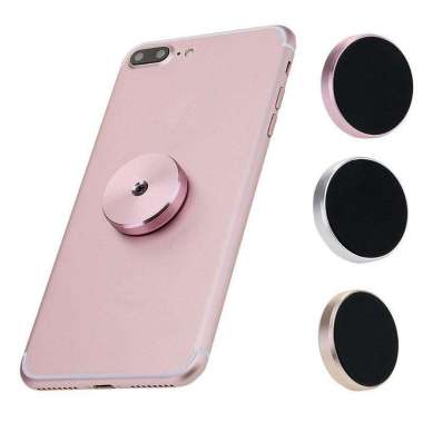 Holder Magnet Bulat Holder HP Magnetik Universal Dasbor Mobil