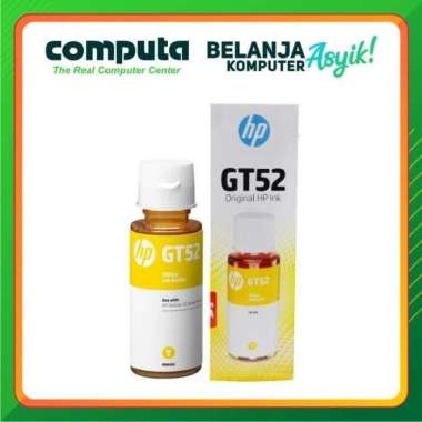 TINTA REFILL HP GT52 / GT 52 YELLOW KUNING ORIGINAL