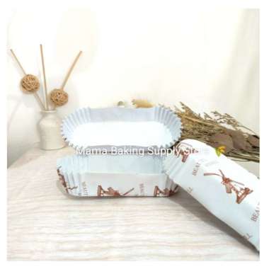Cupcake Cup Cake Cup Roti PET Tatakan Roti Random OVAL 100 pcs