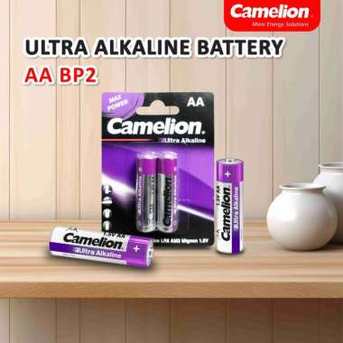 Camelion Baterai Ultra Alkaline AA BP2 | Ultra Alkaline BATTERY AA/A2 Isi 2