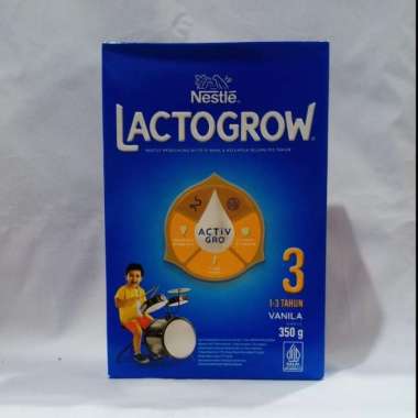 Susu Lactogrow 3 Vanila, 350gr