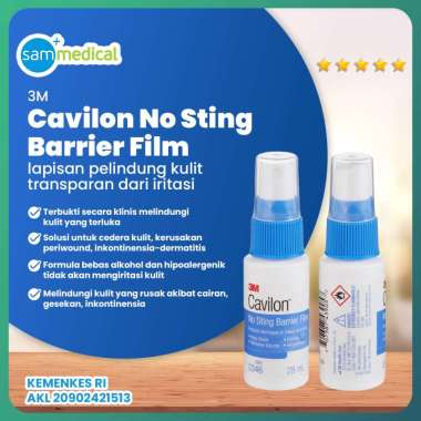 3M Cavilon No Sting Barrier Film 28ml Spray / Antiseptic Pencegah Luka Diabetes Decubitus Colostomy