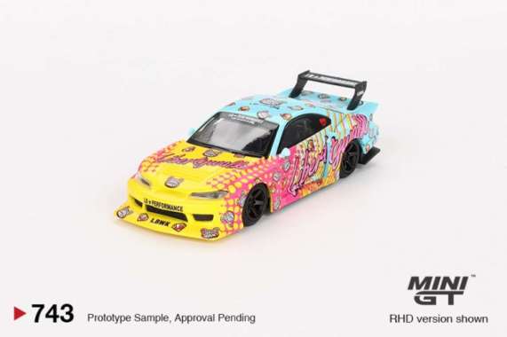 Mini GT 743 Nissan LB-Super Silhouette S15 SILVIA LBWK KUMA