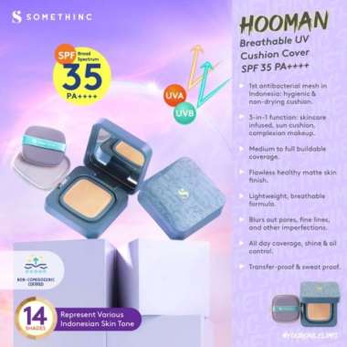 SOMETHINC Hooman Breathable UV Cushion Cover SPF35 PA++++ NINA