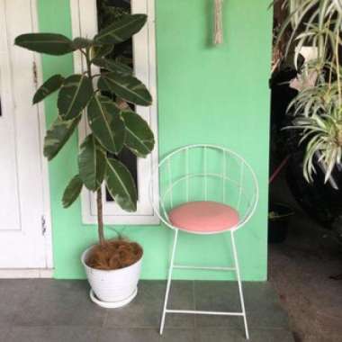 Set Teras T-0108 - Kursi Teras PROMO Besi Gold Ramping Minimalis Mewah Kursi Teras Shabby Outdoor 1 