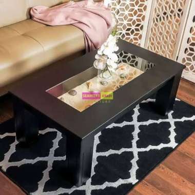 Meja Tamu Sofa / Meja Tamu Zinia Kerang [SALE]