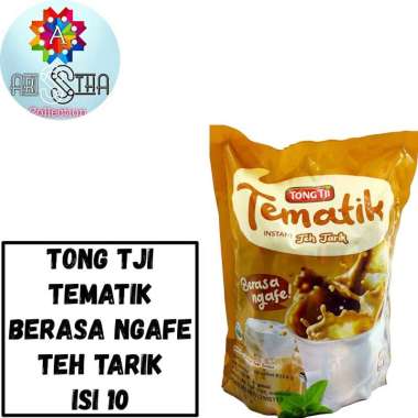Promo Harga Tong Tji Tematik Instant Teh Tarik per 10 sachet 23 gr - Blibli