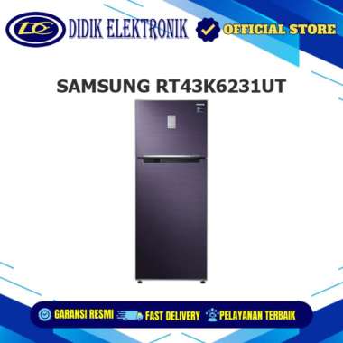 SAMSUNG RT43K6231UT Kulkas 2 Pintu 440L Digital Inverter RT43K623 RT43K6231UT/SE