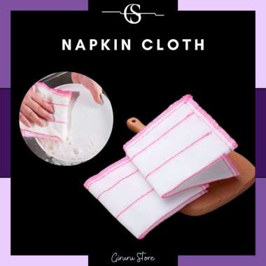 Kain Lap Cuci Mangkok Piring Cotton / Kain Lap Katun Kasa Cuci Piring Kain Lap Multifungsi