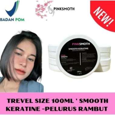 PINKSMOOTH KERATIN PELURUS RAMBUT TANPA CATOK - PERAWATAN RAMBUT KERING BERCABANG