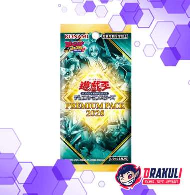Yu-Gi-Oh! / YuGiOh Card Game Booster Premium Pack 2025 (Japanese)