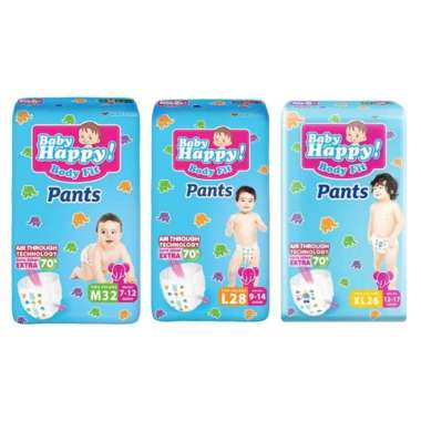 Baby Happy M / Baby Happy L / Baby Happy XL / Baby Happy XXL M32