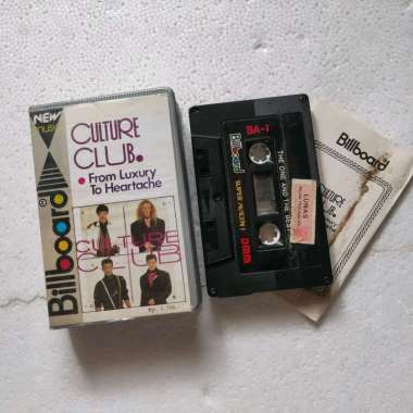 kaset pita new wave blue eyed soul reggae CULTURE CLUB from luxury to heartache