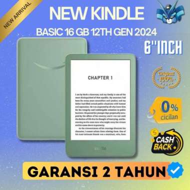 Amazon Kindle 2024 Gen 11Th 16GB EBook Reader Garansi 1TH Black