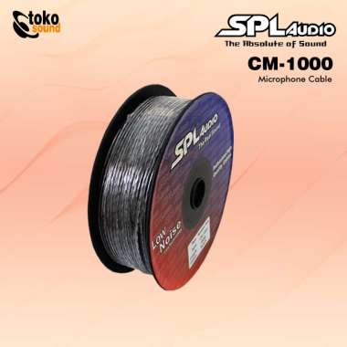 SPL Audio Cable Microphone CM 1000 - Cable Ground Isi 35 Serabut 200 Meter