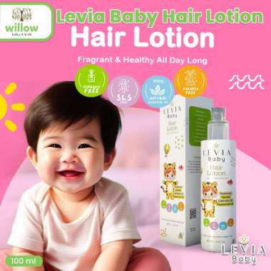 Perawatan Rambut Bayi - Levia Baby Hair Lotion 100Ml