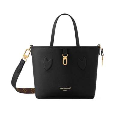 [12.12 Dealcember] Louis Vuitton Neverfull Bandoulière Inside Out BB Black Monogram Brown,Black